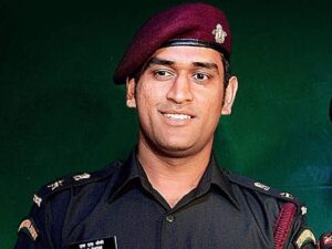 MS Dhoni as Lt Colonel of Indian territorial army