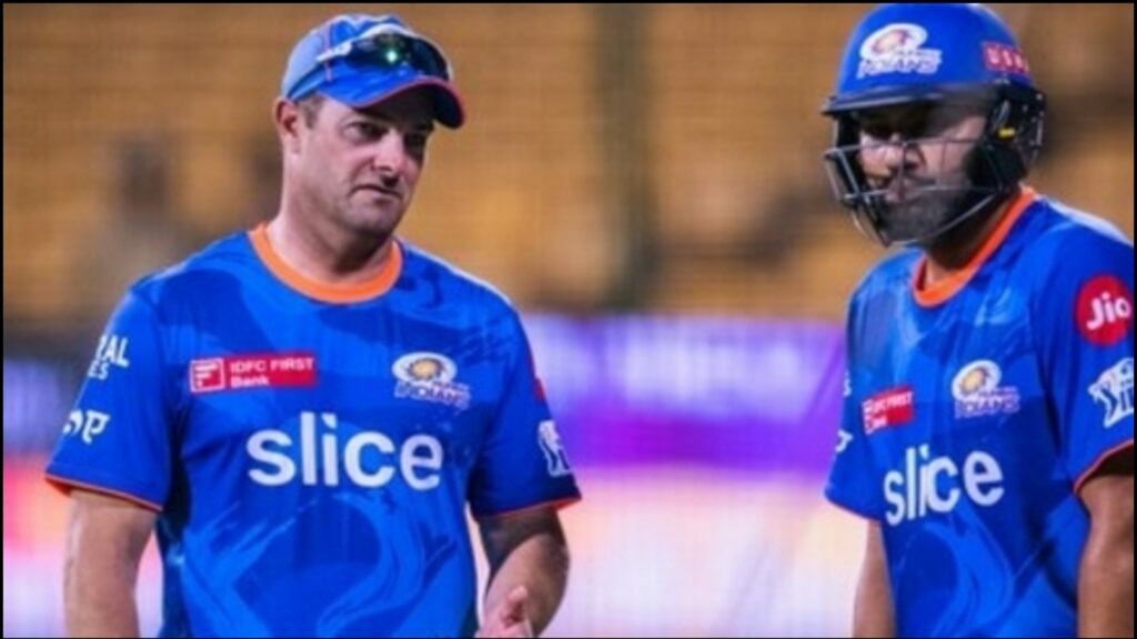 Mark Boucher and Rohit Sharma