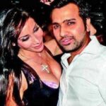 Rohit Sharma with Sofia Hayat (Actress)