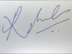 KL Rahul Signature 