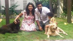 Ravichandran Aswini a Dog lover 