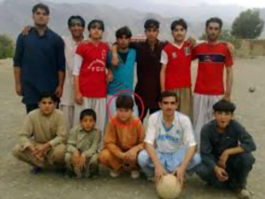 Shaheen afridi childhood photo,