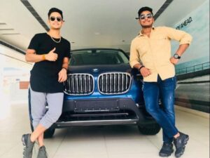 Ishan Kishan with his Brother 