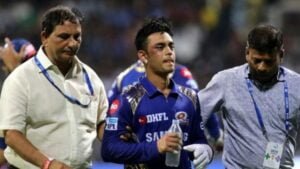 Ishan Kishan injured 