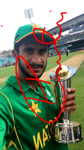 Hasan Ali Autograph, Pakistan Cricketer,