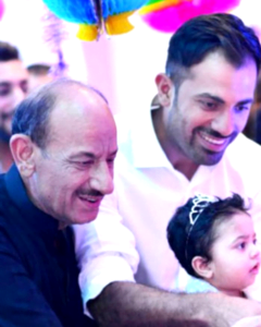 Wahab Riaz Father, Muhammad Sikandar Riaz Kasana,