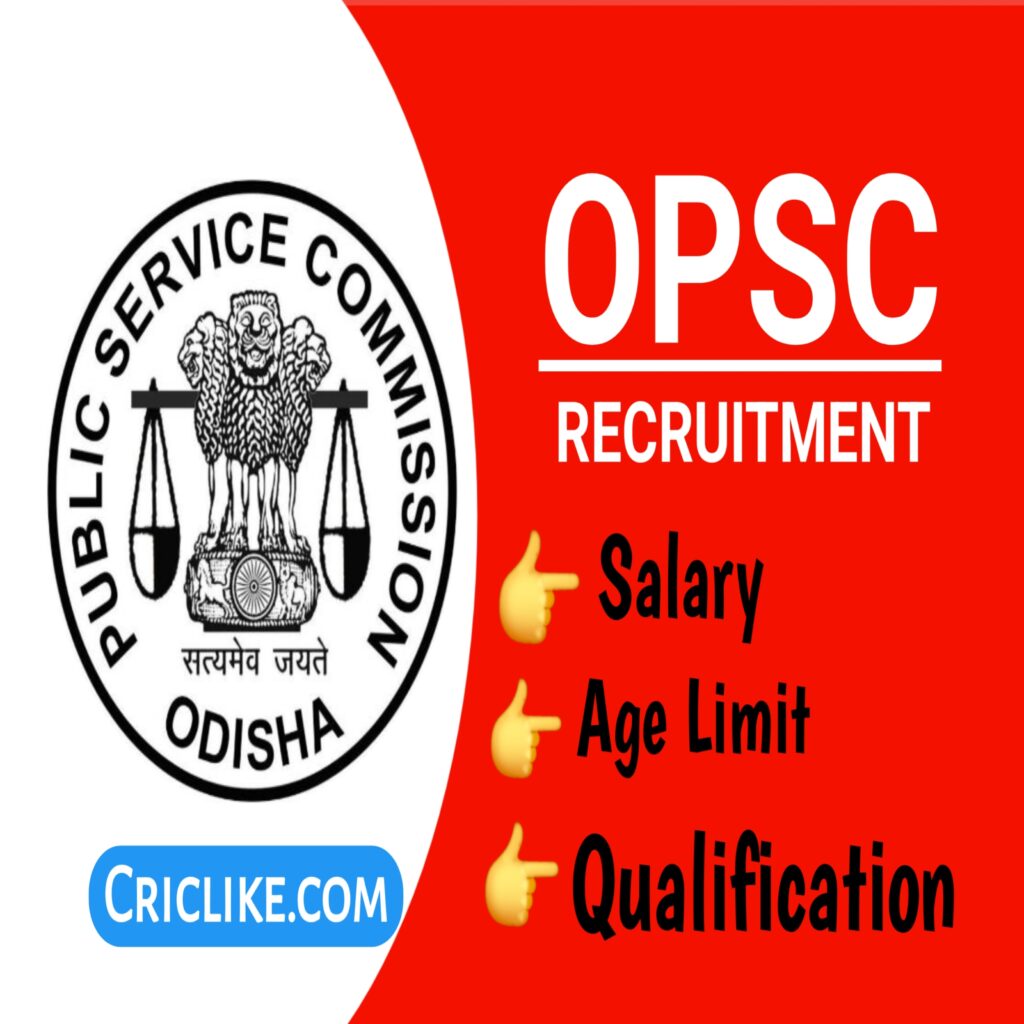 OPSC Announces 1375 Vacancies